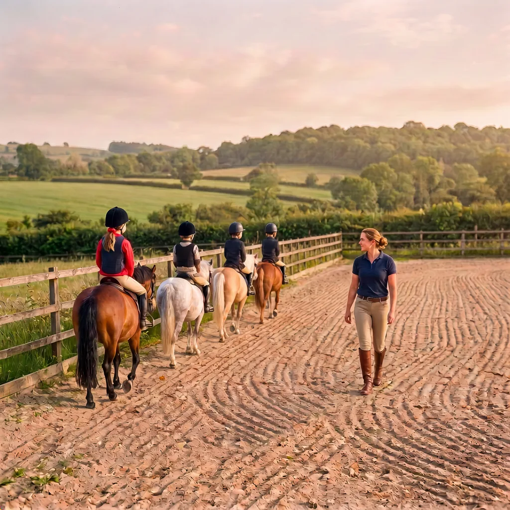 Cours de poney à Beaumontois en Périgord, Dordogne